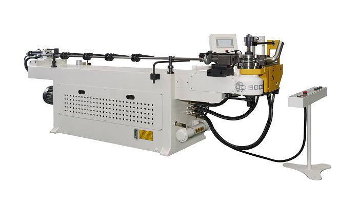 Soco's Tube Bender with NC Control and Hydraulic Tube bending Capacity OD 50.8 mm